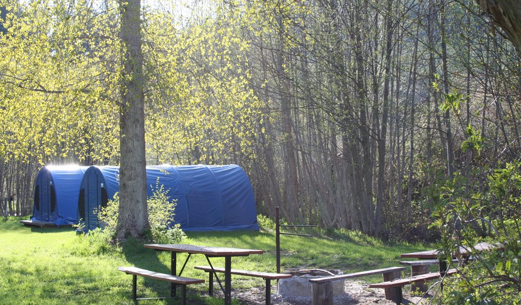 Tents Adventures Glamping in forest Blue