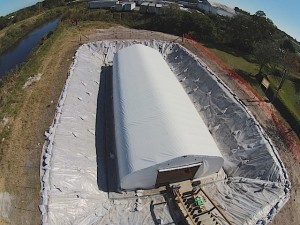 WeatherPort fabric structures offer ideal shelter for any task including excavating valuable artifacts.