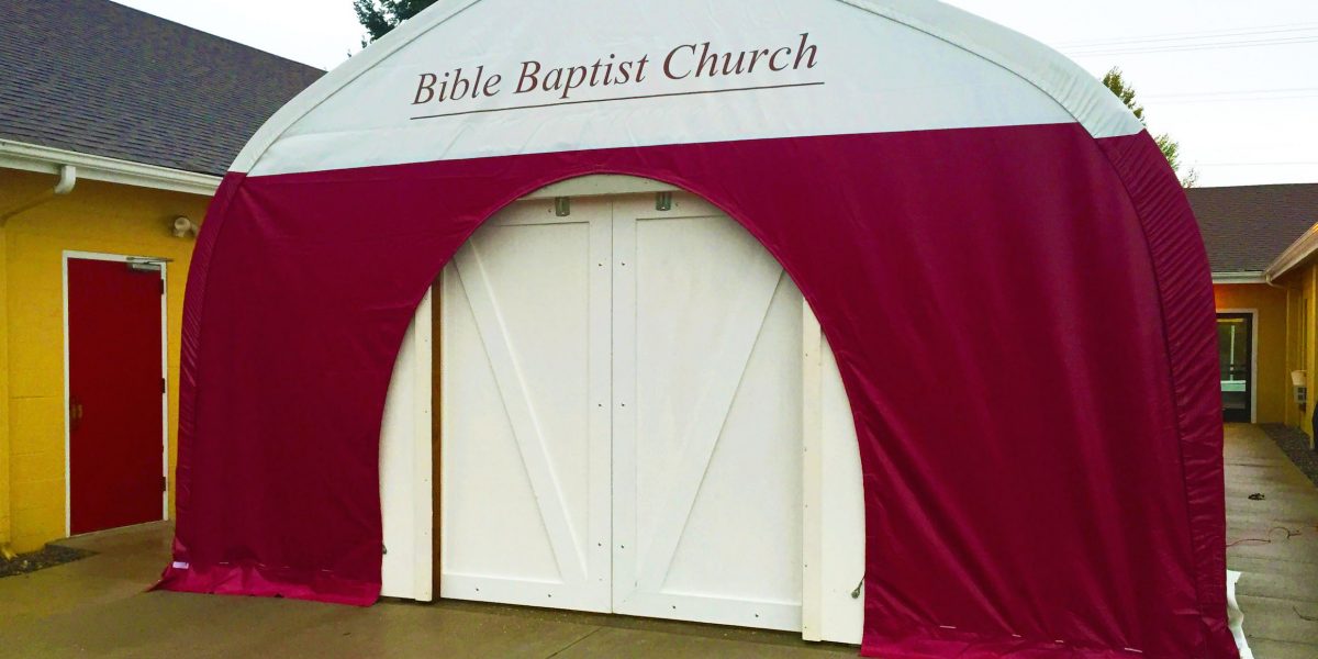 bible baptist church outdoor Jubilee Event Structure