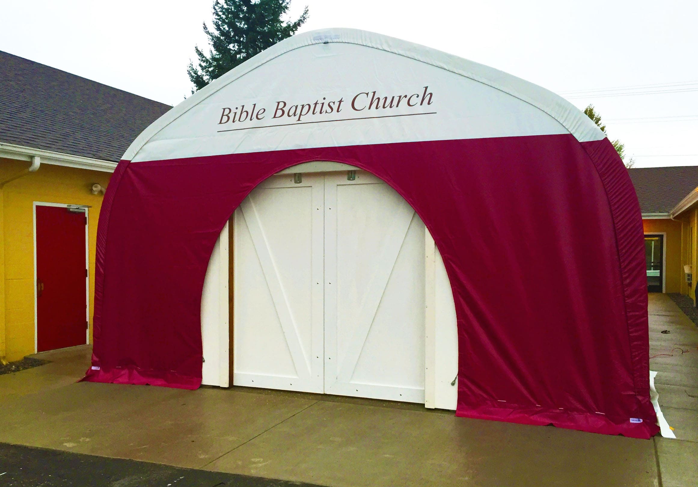 bible baptist church outdoor Jubilee Event Structure