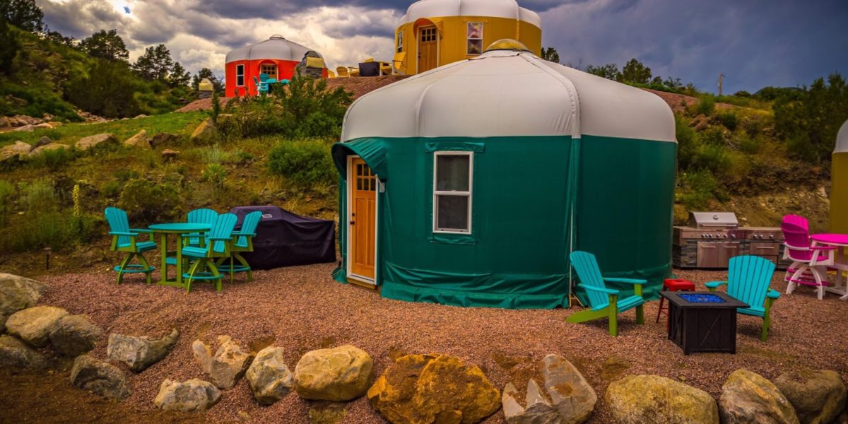 WeatherPort Yurts at Royal Gorge Rafting & Zipline Tours