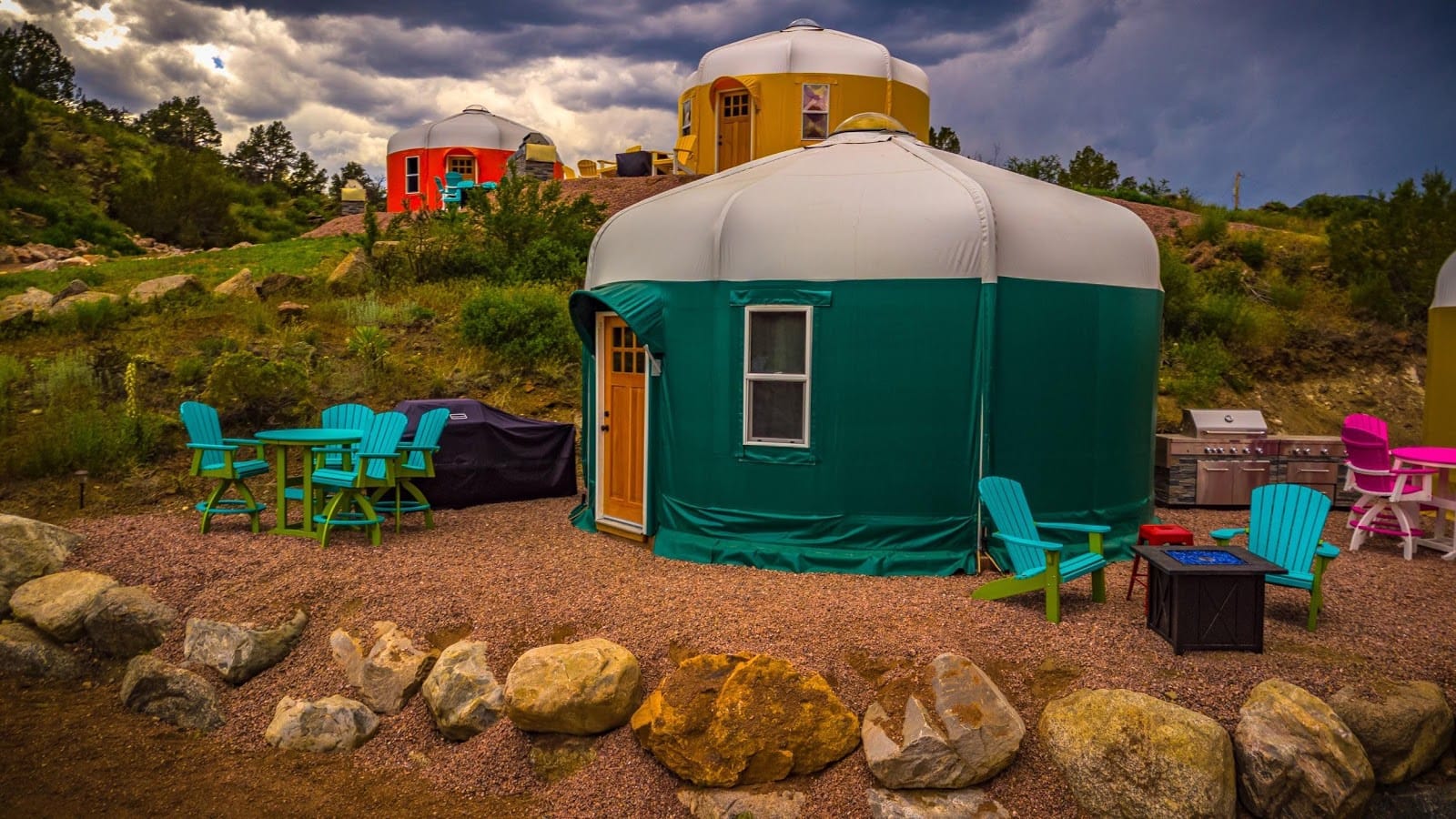 WeatherPort Yurts at Royal Gorge Rafting & Zipline Tours